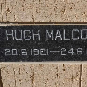 MALCOLM Hugh 1921-1995