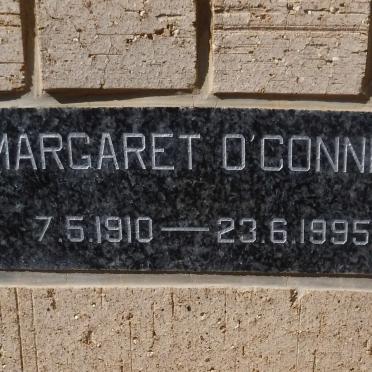 O'CONNER Margaret 1910-1995