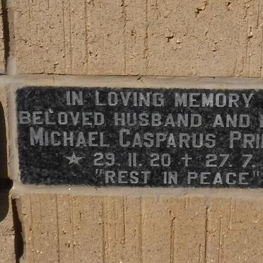PRINSLOO Michael Casparus 1920-1987
