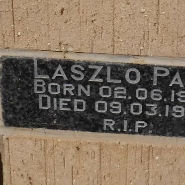 PAPP Laszlo 1936-1989