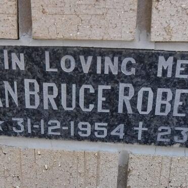 ROBERTSON Ian Bruce 1954-1991