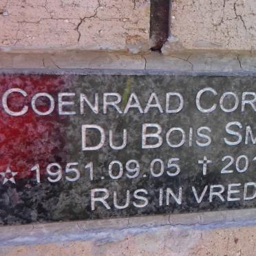 SMIT Coenraad Cornelius du Bois 1951-2017