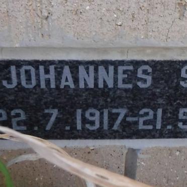 SMITH Johannes 1917-1997