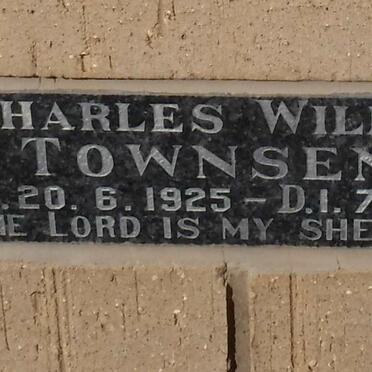 TOWNSEND Charles William 1925-1987