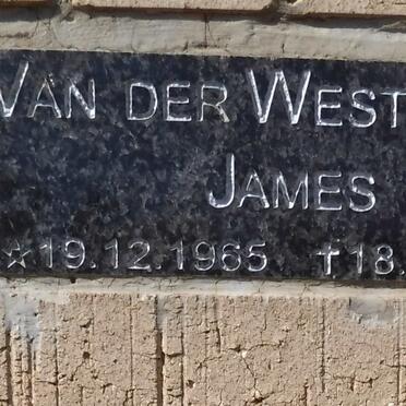 WESTHUIZEN James, van der 1965-2015