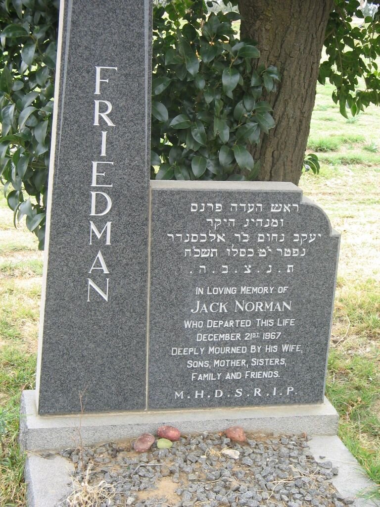 FRIEDMAN Jack Norman -1967
