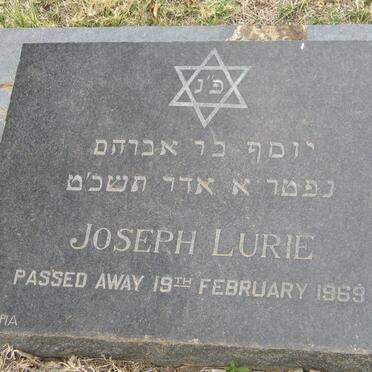 LURIE Joseph -1969