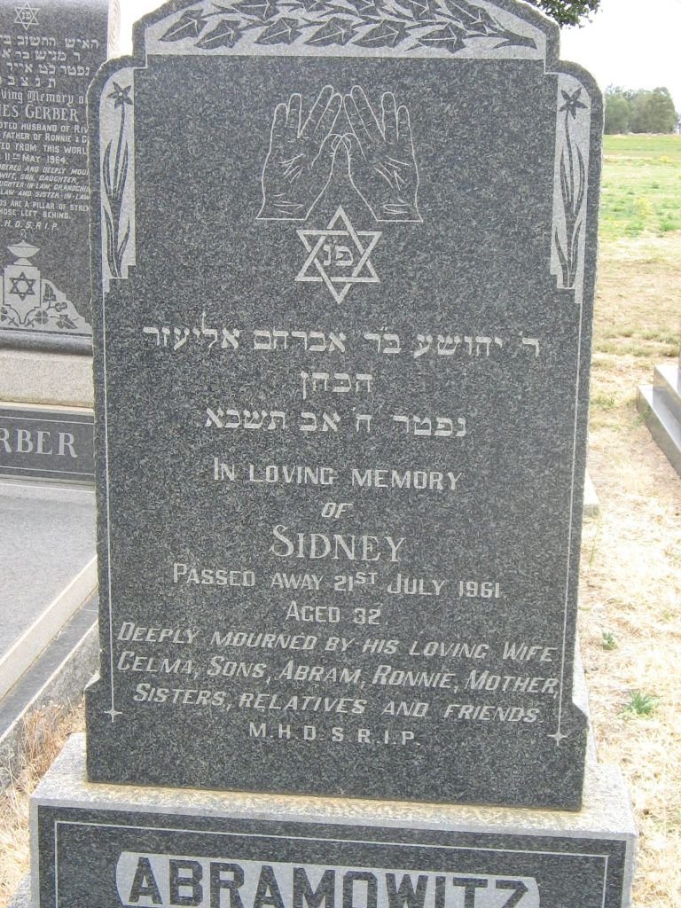 ABRAMOWITZ Sidney -1961