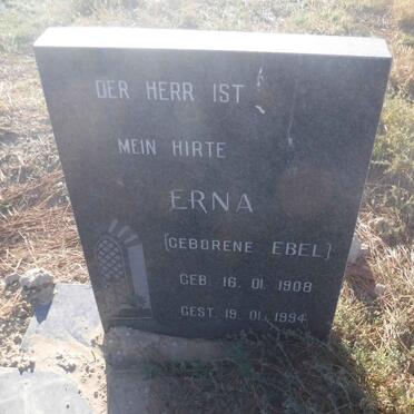 ? Erna nee EBEL 1908-1994