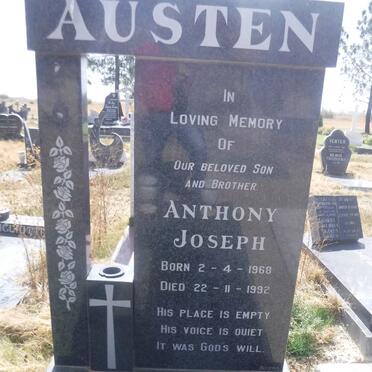 AUSTEN Anthony Joseph 1968-1992