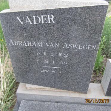 ASWEGEN Abraham, van 1922-1977