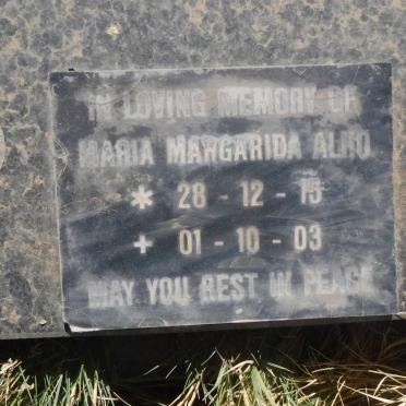 ALHO Joaquim Henriques Lopes 1925-1988 &amp; Maria Margarida 1915-2003