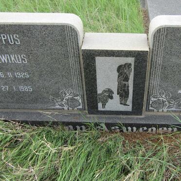 ASWEGEN Philippus Lodewikus, van 1925-1985 &amp; Anna Catharina Isabella GREYLING 1932-1977