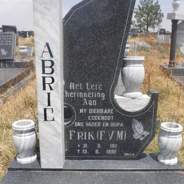 ABRIE F.V.M. 1911-1992