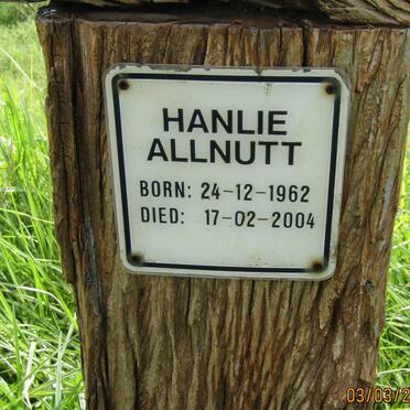 ALLNUTT Hanlie 1962-2004
