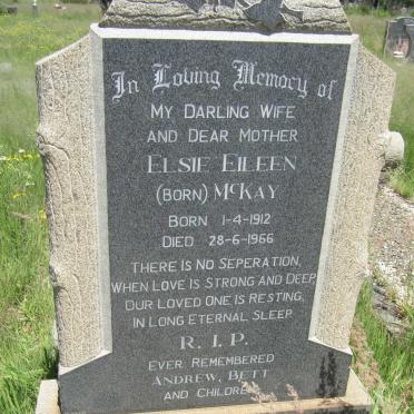 BAIN Elsie Eileen nee MCKAY 1912-1966