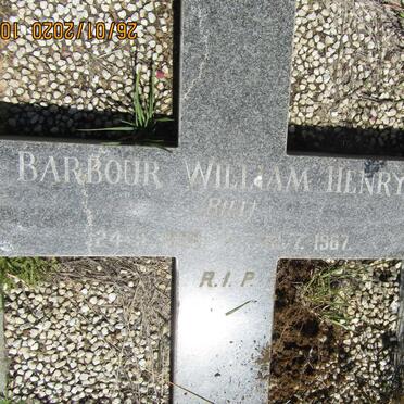 BARBOUR William Henry 1908-1967