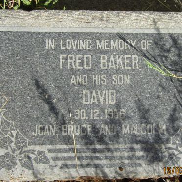 BAKER Fred -1956 :: BAKER David -1956