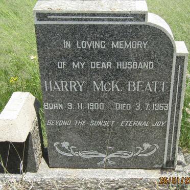 BEATT Harry McK. 1908-1963