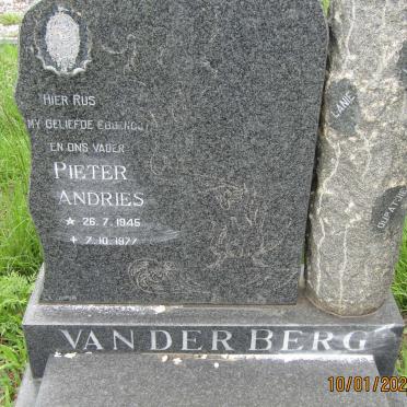 BERG Pieter Andries, van der 1945-1977