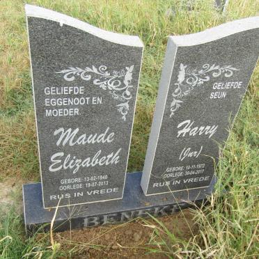 BENEKE Maude Elizabeth 1940-2013 :: BENEKE Harry 1972-2017