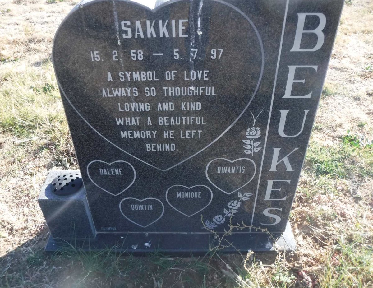 BEUKES Sakkie 1958-1997