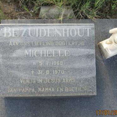 BEZUIDENHOUT Michelle 1968-1970