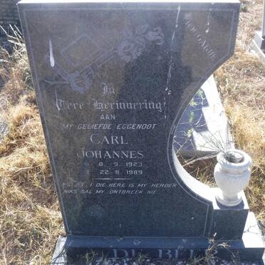 BEER Carl Johannes, de 1923-1989