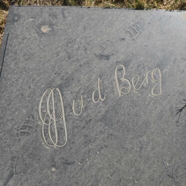 BERG J.J., v.d. 1940-1984