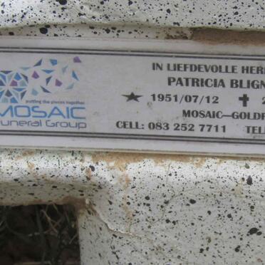 BLIGNAUT Patricia 1951-2023