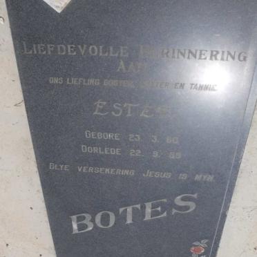 BOTES Ester 1960-1989
