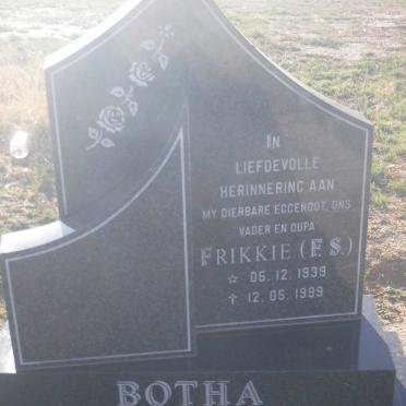 BOTHA F. S. 1939-1999