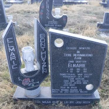 BONTHUYZEN Elmarie nee WENTZEL 1964-1995