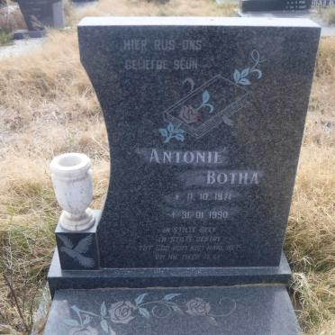 BOTHA Antonie 1971-1990