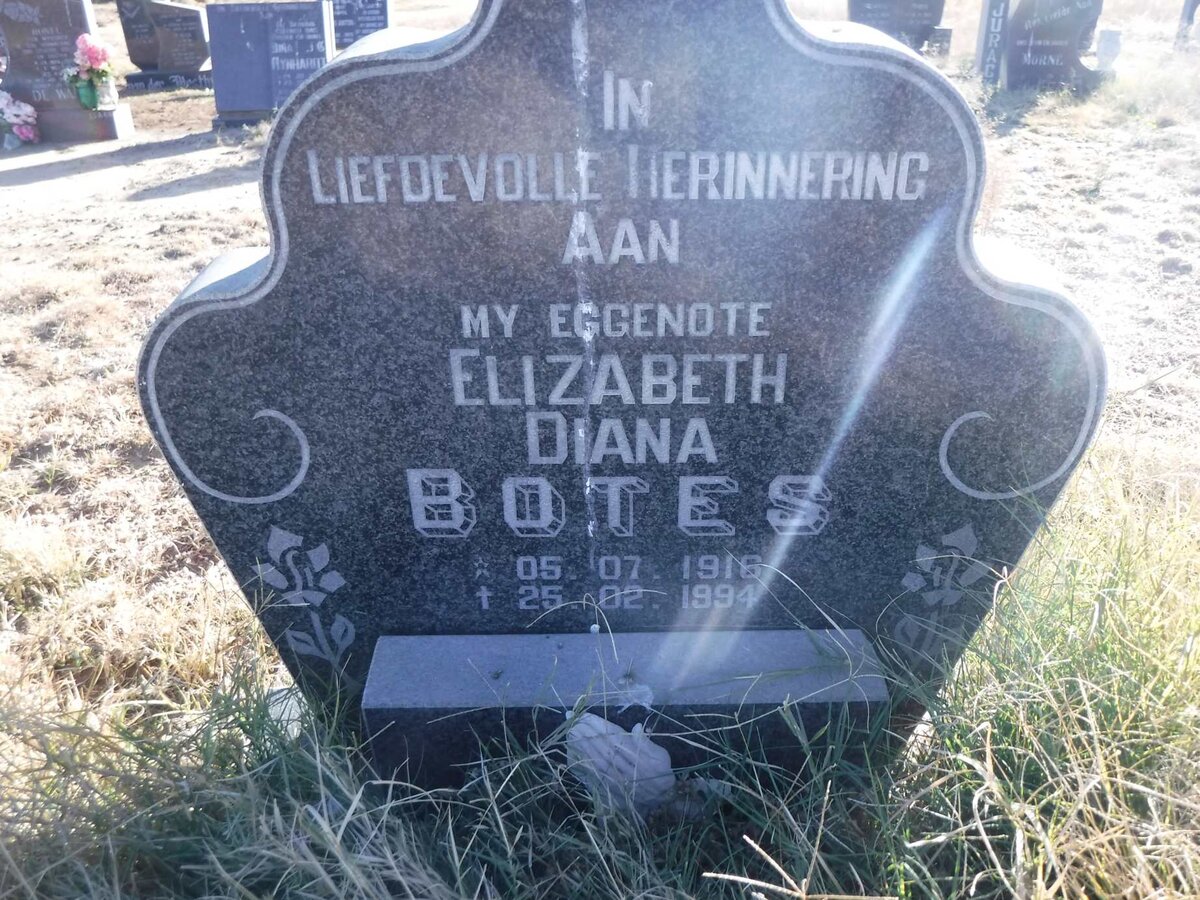 BOTES Elizabeth Diana 1916-1994