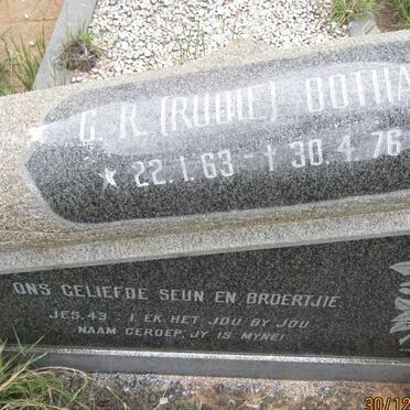 BOTHA C.R. 1963-1976