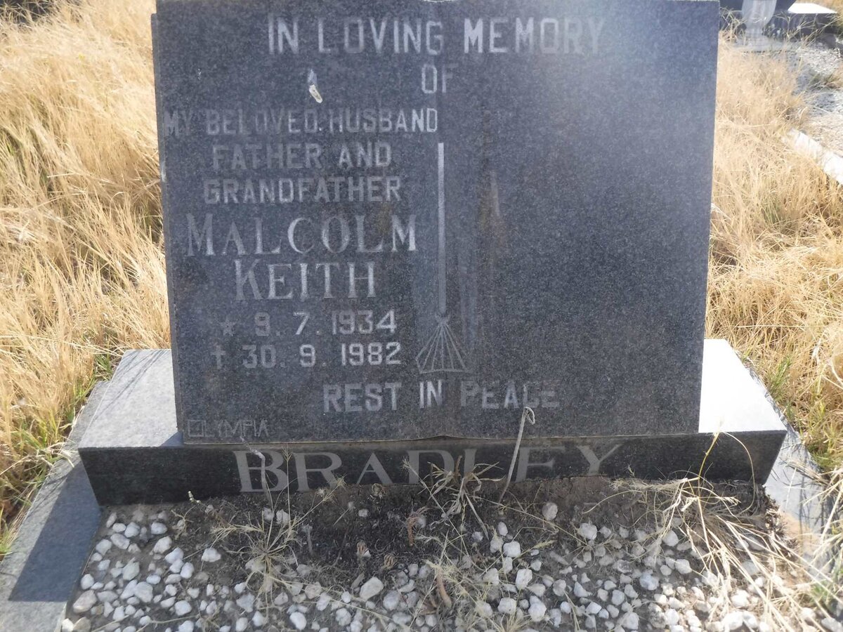 BRADLEY Malcolm Keith 1934-1982