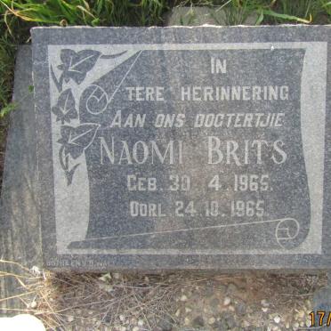 BRITS Naomi 1965-1965