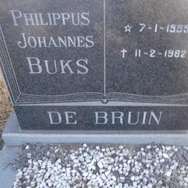 BRUIN Philippus Johannes, de 1959-1982