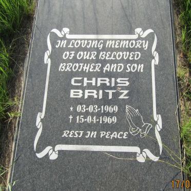 BRITZ Chris 1969-1969