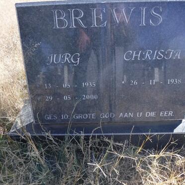 BREWIS Jurg 1935-2000 &amp; Christa 1938-