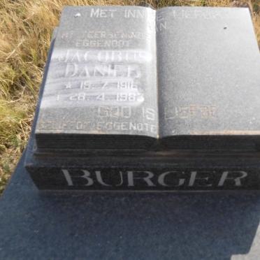 BURGER Jacobus Daniel 1916-1983