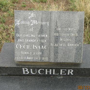 BUCHLER Cecil Isaac 1901-1970