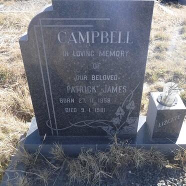 CAMPBELL Patrick James 1958-1981