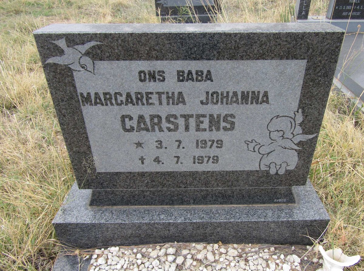 CARSTENS Margaretha Johanna 1979-1979