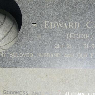 CAPES Edward 1921-1966 &amp; Anna Martha 1925-1997