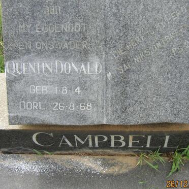CAMPBELL Quentin Donald 1914-1968