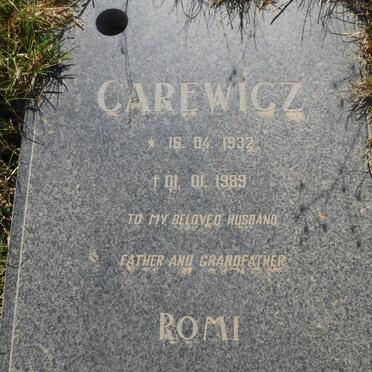 CAREWICZ Romi 1932-1989