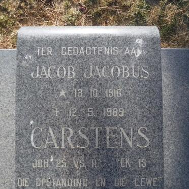 CARSTENS Jacob Jacobus 1916-1989