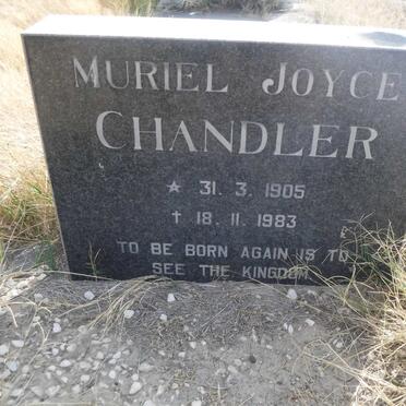 CHANDLER Muriel Joyce 1905-1983